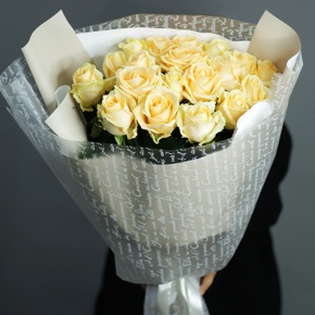 Букет из 19 роз Аваланж (70 см) в Видном