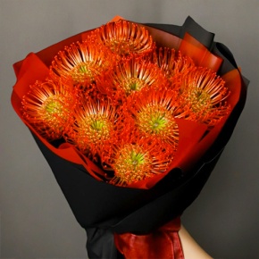 Букет из 9 лейко в Видном