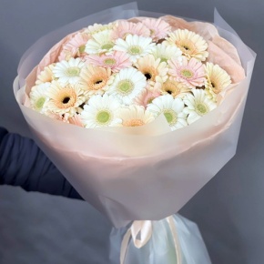 Букет "Гера" из 25 гербер в Видном