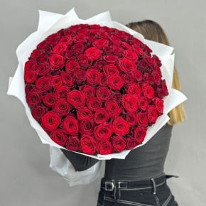Букет 101 красная роза (60 см) в Видном