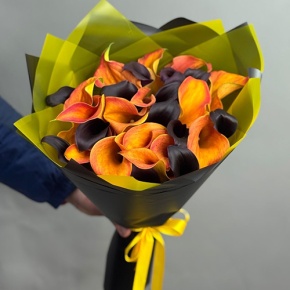 Букет "Карамель" из 29 калл в Видном