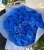 Букет из 51 синей розы Эквадор (60 см) в Видном Букет из 51 синей розы Эквадор (60 см) в Видном