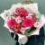 Букет "Маджента" из микса роз, гербер и эвкалипта в Видном Букет "Маджента" из микса роз, гербер и эвкалипта в Видном