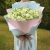 Букет из 31 белой эустомы в Видном Букет из 31 белой эустомы в Видном