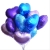 Сердце сиреневое фольгированный шар с гелием (45 см) в Видном