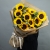 Букет "Месседж" с подсолнухами и эвкалиптом в Видном Букет "Месседж" с подсолнухами и эвкалиптом в Видном
