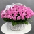 Композиция в корзине из 101 розовой розы Аква (40 см) в Видном Композиция в корзине из 101 розовой розы Аква (40 см) в Видном