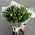 Букет из 15 белых лилий в Видном Букет из 15 белых лилий в Видном
