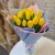 Букет из 15 жёлтых тюльпанов в Видном Букет из 15 жёлтых тюльпанов в Видном